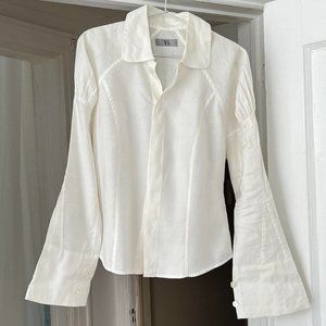 Y’s linen white shirt